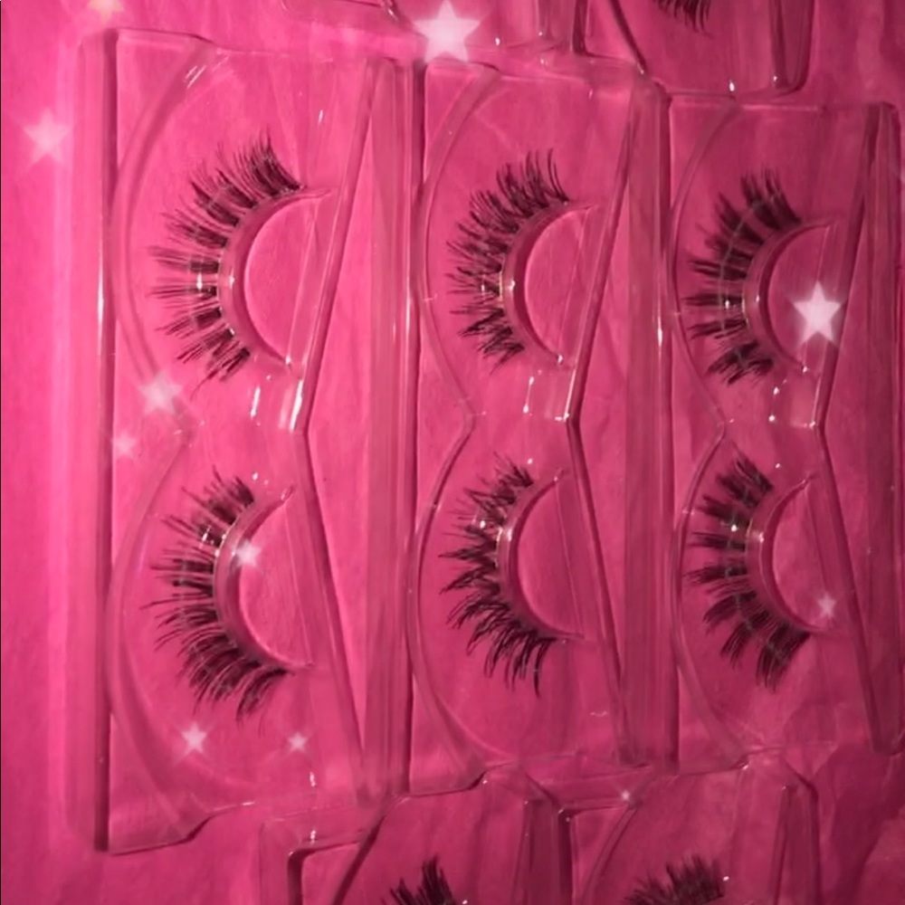 Eyelashes human hair